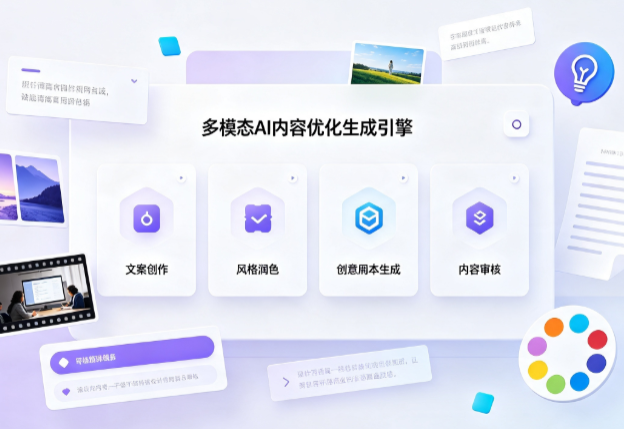 沅陵县AI智能内容优化创新 多模态生成技术丰富数字内容创作生态