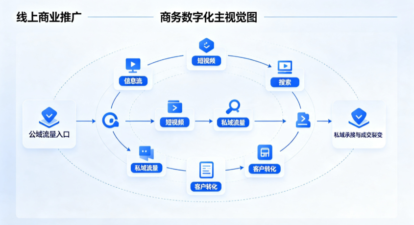 沅陵县线上商业推广怎么做？全域流量闭环搭建与低成本转化实战指南